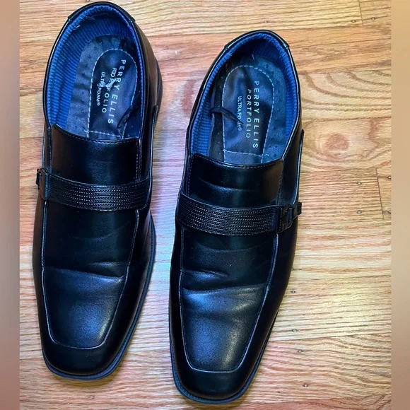 Perry Ellis | Shoes | Perry Ellis Portfolio Ultra Foam Mens Dress Shoes Sze  95 | Poshmark